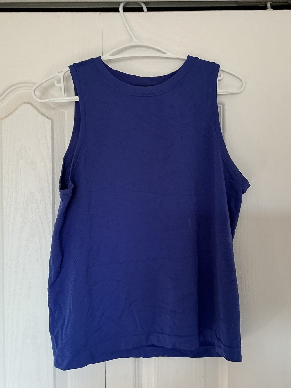 Spyder Royal Blue Sleeveless Crewneck Tank